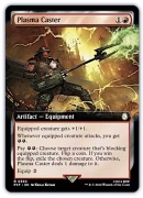 MTG Universes Beyond: Fallout Variants: Plasma Caster (Extended Art) FOIL