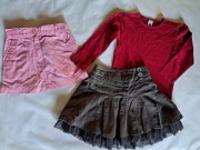 Zestaw ubrań dziewczynka r.92 next  - 11szt