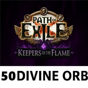 X50 DIVINE ORB Path Of Exile Keepers Of The Flame POE