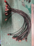 Zestaw kabli LAN CAT6 S/FTP RJ45 50 cm – 10 sztuk