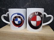 Kubek BMW auto dla par WALENTYNKI 