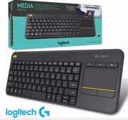 Klawiatura bezprzewodowa Logitech K400 Plus Media Włoski