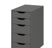 Komoda IKEA ALEX szara