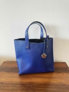 Furla Torebka Shopper Kobaltowa