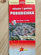 Miasto I Gmina Pobiedziska mapa 2008 r