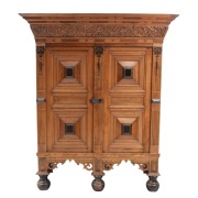 szafa dwudrzwiowa z dębu XIX wiek , stan bardzo dobry