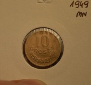 10 groszy 1949 MN