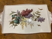 Vintage przepiękna  duża ceramiczna taca 