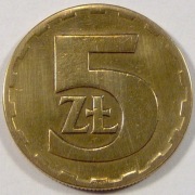 Moneta 5 zł 1976 r.