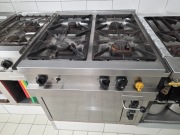kuchnia gastonomiczna gazowa Palux piekarnik elektryczny