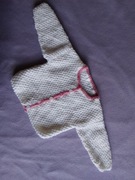 Sweterek niemowlęcy rozmiar 68-80 Handmade 