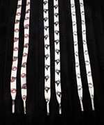 Zestaw 3x sznurówki 150 cm – kolorowe wzory, kawaii, nowe