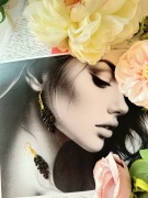 Nowe Złote Kolczyki Listki YourLook | Golden Leaf Essence | Handmade