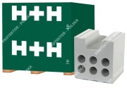 bloczek H+H  N24 kl.15 silikat sylikat dziurawka cegła ściana 