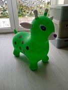 Skoczek gumowy Jelonek zielony 