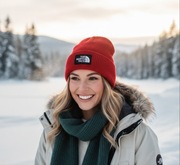 Czapka zimowa The North Face czerwona