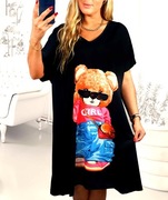 DUŻA sukienka  50-52-54-56 plus size --,3xl,4xl,5xl,6xl