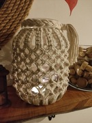 Makramowy lampion w stylu Boho 