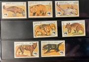 !!! LAOS FAUNA AUSTRALII 7szt... KOMPLETNA_SERIA...CZYSTE**!!!