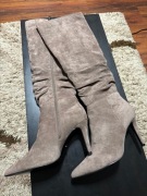 Kozaki beżowe DeeZee 40 NOWE