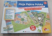 MAŁY GENIUSZ - MOJA PIĘKNA POLSKA, LISCIANI 108 EL. 