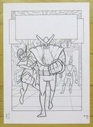 Łukasz Mazur Oryginalna plansza Usta pełne śmierci