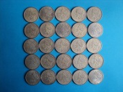 25 sztuk monet - zestaw