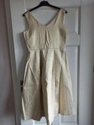 Sukienka wizytowa Mint&Berry 40 L złoto 