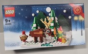 Nowe Lego 40484 Podwórko świętego Mikołaja 