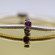 Charms serca różowe s925 – srebro 925