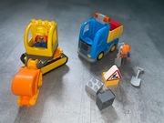 LEGO Duplo budowa, koparka + ciężarówka, zestaw 10812