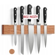 Listwa ścienna magnetyczna na do noży drewniana 40 cm LARHN
