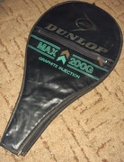 Pokrowiec na rakiete do tenisa ziemnego Dunlop Max 200g Graphite Injection