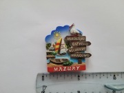 Magnes na lodówkę - 968f. MAZURY Drogowskazy