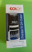 Pieczątka COLOP 24mm okrągła datownik R24