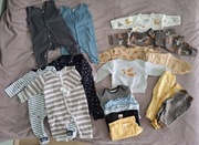 Zestaw ubranek dziecięcych rozmiar 56 - 68 dla chłopca