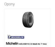 Michelin 445/45r19.5 x multi hl t 164j