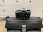 Aparat Minolta XG-M + akcesoria 1981-