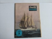 Mały Modelarz nr 6/1984, Statek szkolny Zawisza Czarny