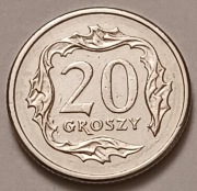 20 gr groszy 1992 r. 