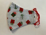 Maseczka maska ochronna ze świątecznym wzorem 