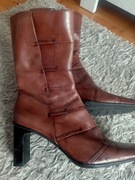 Kozaki botki brązowe r. 40-41