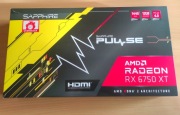 Karta graficzna Radeon RX 6750 XT 12GB VRAM Sapphire Pulse Gaming OC