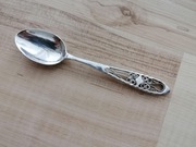 ŁYŻECZKA DO KAWY FILIŻANKI SREBRO PRÓBA 800 FILIGRAN 