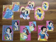 Karteczki Disney Kopciuszek Królewna Śnieżka 12 szt. (komplety)