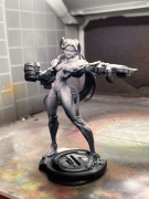 Statuetka cyberpunk rebecca 1:12 druk żywiczny