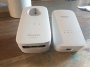 Ethernet przez gniazdko TPLink (moduł z 3 i z 1 portem)