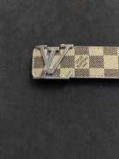 Pasek LV Louis vuitton biały 