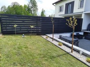 Panel Sztachety Metalowe Ogrodzeniowe 17.5 cm szer