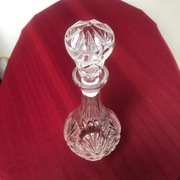 Kryształ karafka + 6 kieliszków PRL Vintage lata 70 XX w.